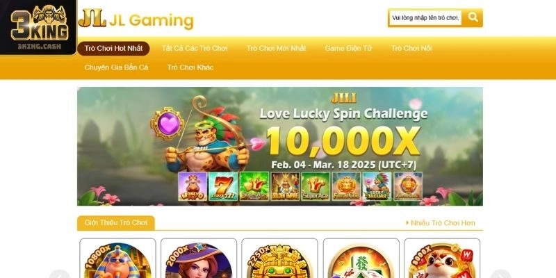 Thiết kế đa dạng tại sảnh Nổ Hũ JILI